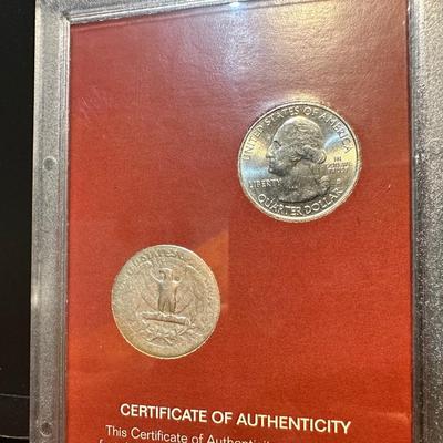 WWII WASHINGTON QUARTER COLLECTION AND 3 CENTURIES OF NICKELS