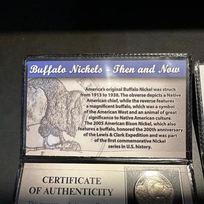 THEN AND NOW BUFFALO NICKELS AND 1903 LIBERTY NICKEL