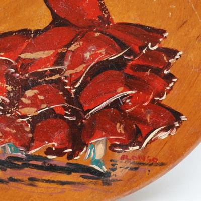 Pair of Hand-Painted Spanish Flamenco Dancer Plates