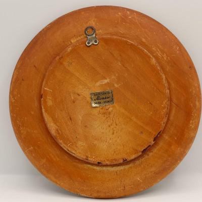 Pair of Hand-Painted Spanish Flamenco Dancer Plates