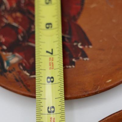 Pair of Hand-Painted Spanish Flamenco Dancer Plates