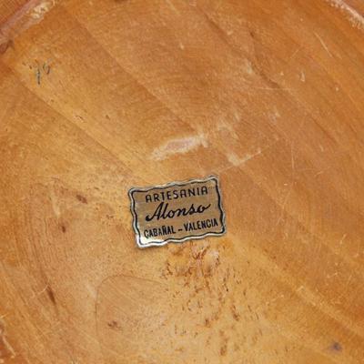 Pair of Hand-Painted Spanish Flamenco Dancer Plates