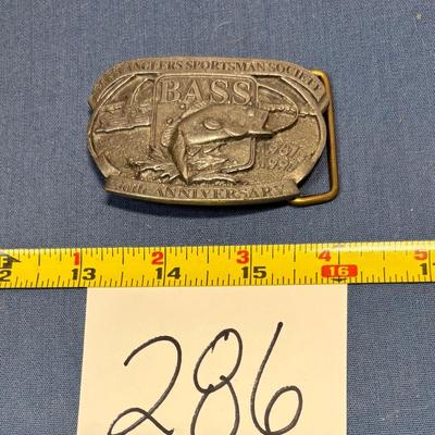 Bass Society 30 Yr Buckle
