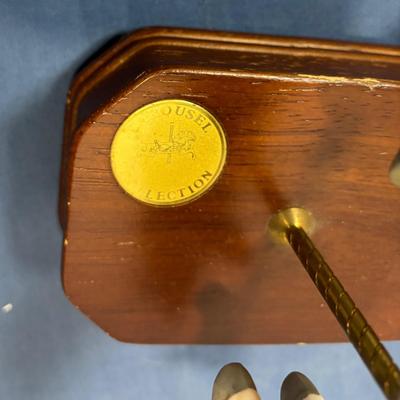 Carousel Horse Music Box Lot