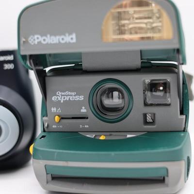 Lot of 3 Polaroid Instant Cameras