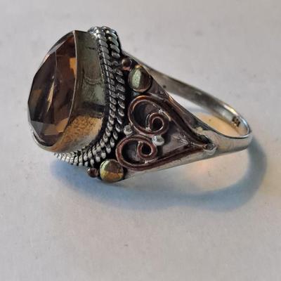 Topaz Ring Size 7