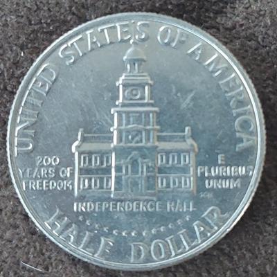 1776-1976 Liberty Half Dollar