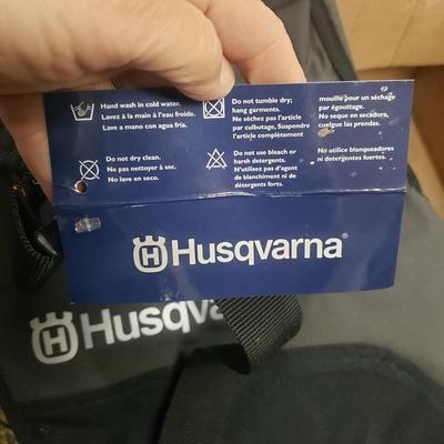 Husqvarna Chainsaw Chaps & Oregon Hard Hat (G-MG)