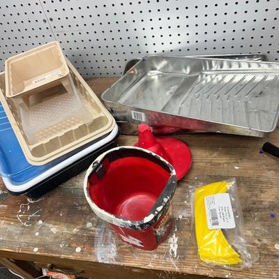 Huge Assortment of Painting, Drywall & Other Tools/Supplies (G-RG)