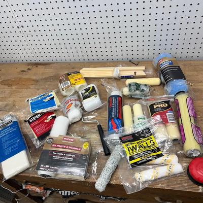Huge Assortment of Painting, Drywall & Other Tools/Supplies (G-RG)