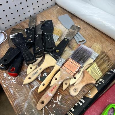 Huge Assortment of Painting, Drywall & Other Tools/Supplies (G-RG)