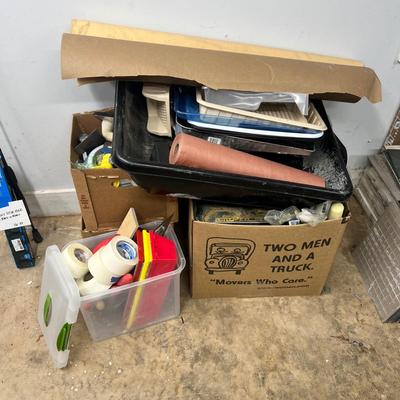 Huge Assortment of Painting, Drywall & Other Tools/Supplies (G-RG)