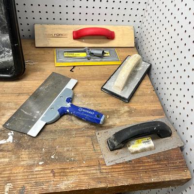 Huge Assortment of Painting, Drywall & Other Tools/Supplies (G-RG)