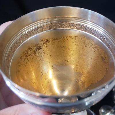 Silver Gobblets and Monogrammed Cups (LR-KD)