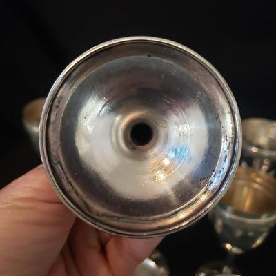 Silver Gobblets and Monogrammed Cups (LR-KD)