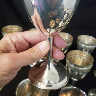 Silver Gobblets and Monogrammed Cups (LR-KD)