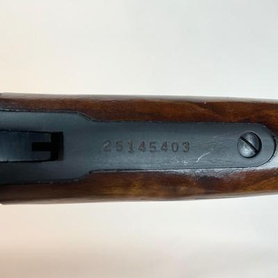 Sale Photo Thumbnail #21: 1975 Marlin Model 336 Lever-Action Rifle – “JM” Stamp – 95% Original Finish
Serial Number:  25145403
Vintage North Haven, CT Production | .30-30 Winchester
A true collectible from Marlin’s golden era!
Offered here is a vintage 1975 Marlin Model 