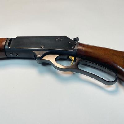 Sale Photo Thumbnail #8: 1975 Marlin Model 336 Lever-Action Rifle – “JM” Stamp – 95% Original Finish
Serial Number:  25145403
Vintage North Haven, CT Production | .30-30 Winchester
A true collectible from Marlin’s golden era!
Offered here is a vintage 1975 Marlin Model 