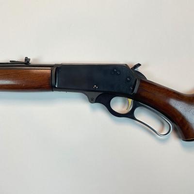 Sale Photo Thumbnail #4: 1975 Marlin Model 336 Lever-Action Rifle – “JM” Stamp – 95% Original Finish
Serial Number:  25145403
Vintage North Haven, CT Production | .30-30 Winchester
A true collectible from Marlin’s golden era!
Offered here is a vintage 1975 Marlin Model 