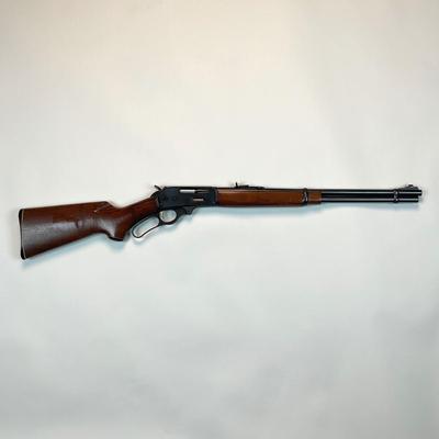 Sale Photo Thumbnail #9: 1975 Marlin Model 336 Lever-Action Rifle – “JM” Stamp – 95% Original Finish
Serial Number:  25145403
Vintage North Haven, CT Production | .30-30 Winchester
A true collectible from Marlin’s golden era!
Offered here is a vintage 1975 Marlin Model 