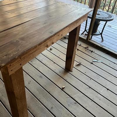 Rustic Wooden Table (BD-RG)