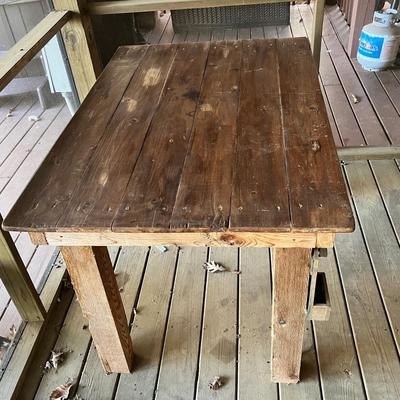 Rustic Wooden Table (BD-RG)
