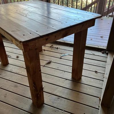 Rustic Wooden Table (BD-RG)