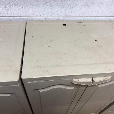 Five Plastic Cabinets (G-MG)