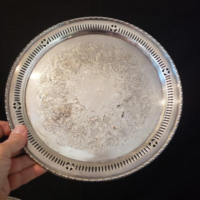 Wilcox and Reed and Barton Silver Plated Service Ware (LR-KD)