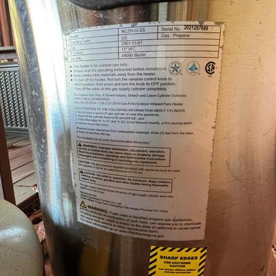 Hampton Bay Outdoor Patio Heater & More (BD-RG)