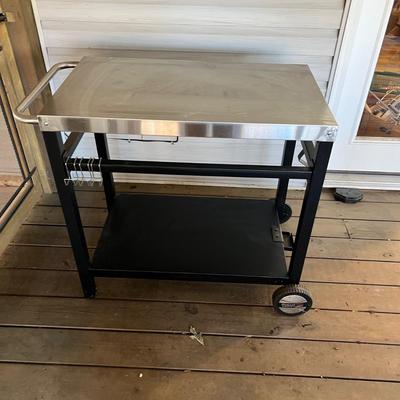 Royal Gourmet Stainless Steel Grill Cart W/ Wheels (BD-RG)