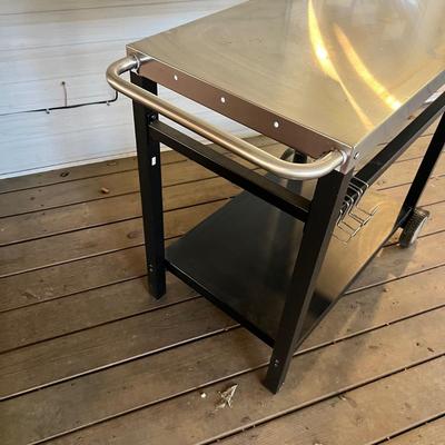 Royal Gourmet Stainless Steel Grill Cart W/ Wheels (BD-RG)