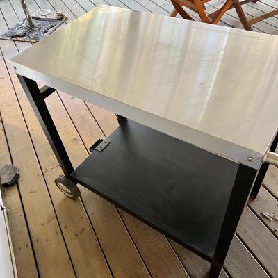 Royal Gourmet Stainless Steel Grill Cart W/ Wheels (BD-RG)