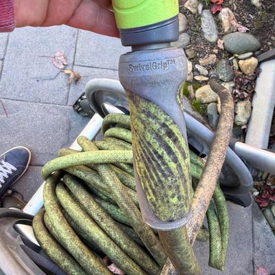 Ames Aluminum Hose Reel Cart plus Suncast Hose Reel and Hideaway House