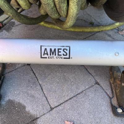 Ames Aluminum Hose Reel Cart plus Suncast Hose Reel and Hideaway House