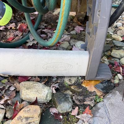 Ames Aluminum Hose Reel Cart plus Suncast Hose Reel and Hideaway House