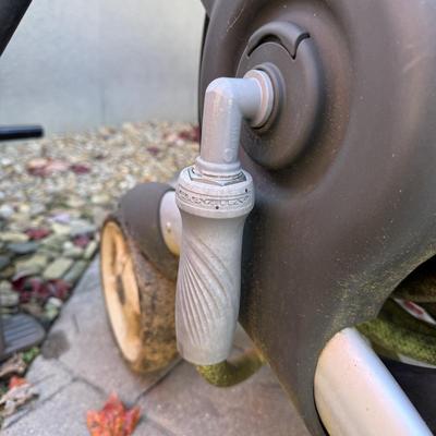 Ames Aluminum Hose Reel Cart plus Suncast Hose Reel and Hideaway House