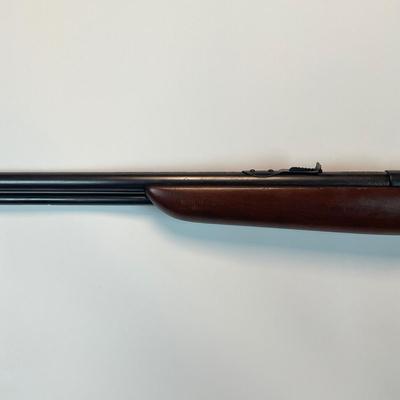 Sale Photo Thumbnail #32: Offered is a vintage Remington Model 512 The Sportmaster rimfire rifle — a classic mid-century bolt-action .22 with the original tubular magazine and traditional one-piece hardwood stock. The stamped barrel code LTT dates the barrel to Feb. 1948, placin