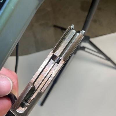 Sale Photo Thumbnail #39: Offered is a vintage Remington Model 512 The Sportmaster rimfire rifle — a classic mid-century bolt-action .22 with the original tubular magazine and traditional one-piece hardwood stock. The stamped barrel code LTT dates the barrel to Feb. 1948, placin