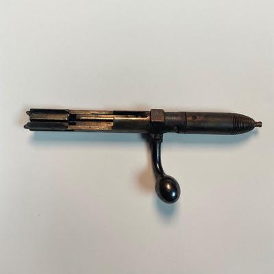 Sale Photo Thumbnail #37: Offered is a vintage Remington Model 512 The Sportmaster rimfire rifle — a classic mid-century bolt-action .22 with the original tubular magazine and traditional one-piece hardwood stock. The stamped barrel code LTT dates the barrel to Feb. 1948, placin