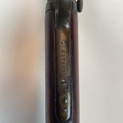 Sale Photo Thumbnail #67: Winchester’s legendary John & Matthew Browning–designed slide-action .22 rifle, prized by collectors and vintage-shooting enthusiasts alike. This late-production Model 1890 (often called the “Gallery Gun”) represents the final evolution of Winches