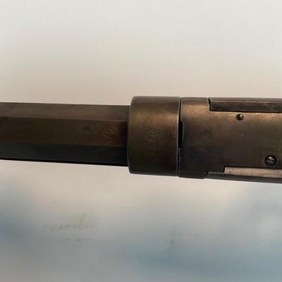 Sale Photo Thumbnail #65: Winchester’s legendary John & Matthew Browning–designed slide-action .22 rifle, prized by collectors and vintage-shooting enthusiasts alike. This late-production Model 1890 (often called the “Gallery Gun”) represents the final evolution of Winches