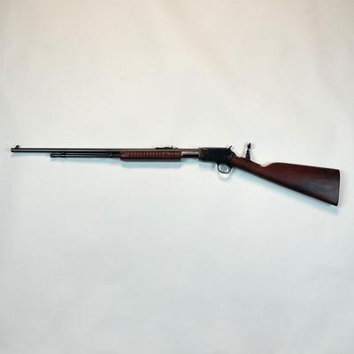 Sale Photo Thumbnail #84: The Taurus Model: 62 is faithful recreation of the legendary Winchester Model 62, this Taurus pump rifle delivers the same slick, gallery-gun feel with modern Brazilian steel craftsmanship. Produced by Forjas Taurus S.A., these rifles have become increasi