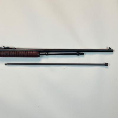 Sale Photo Thumbnail #93: The Taurus Model: 62 is faithful recreation of the legendary Winchester Model 62, this Taurus pump rifle delivers the same slick, gallery-gun feel with modern Brazilian steel craftsmanship. Produced by Forjas Taurus S.A., these rifles have become increasi