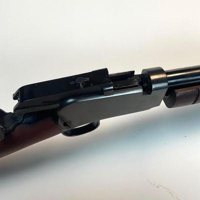 Sale Photo Thumbnail #89: The Taurus Model: 62 is faithful recreation of the legendary Winchester Model 62, this Taurus pump rifle delivers the same slick, gallery-gun feel with modern Brazilian steel craftsmanship. Produced by Forjas Taurus S.A., these rifles have become increasi