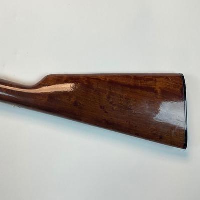 Sale Photo Thumbnail #105: Offered is a Rossi Model 62 SA Stainless Steel Pump-Action Rifle chambered in .22 Long Rifle, serial G240165 — a modern Brazilian reproduction of the legendary Winchester Model 62 “gallery gun.” This stainless Rossi captures the timeless design, smo