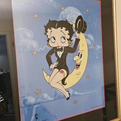 Betty Boop Over the Moon!