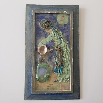 Mixed Media Glass Woman (DR-KD)
