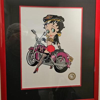 Betty Boop the Biker