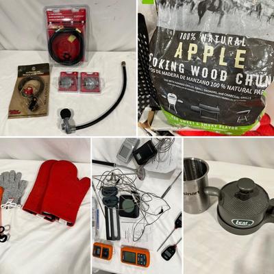 Grilling Accessories - Sondiko Torch, Meat Thermometers Plus More (BD-RG)